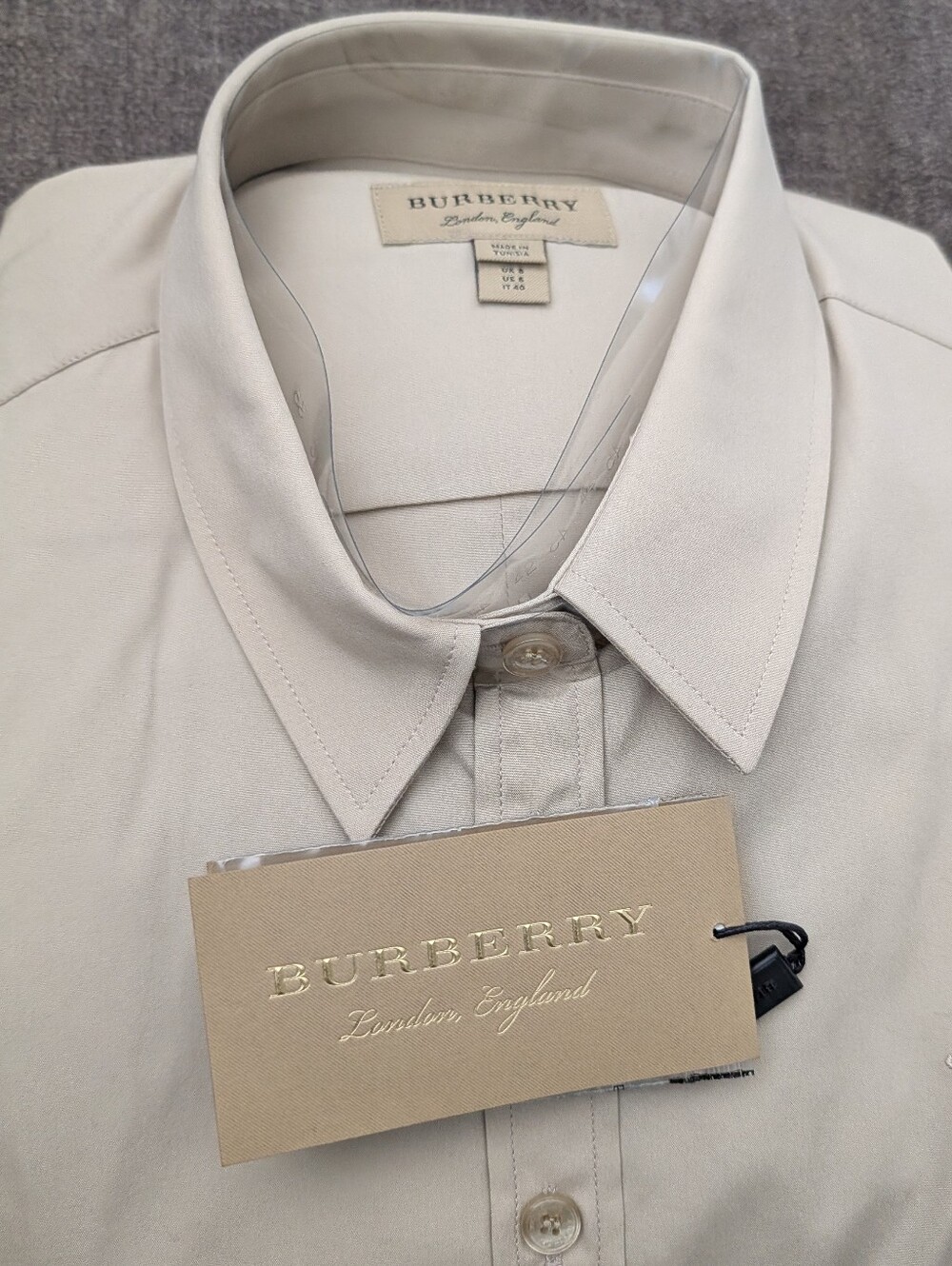BURBERRY - Button-down Dress Shirt (NWT)